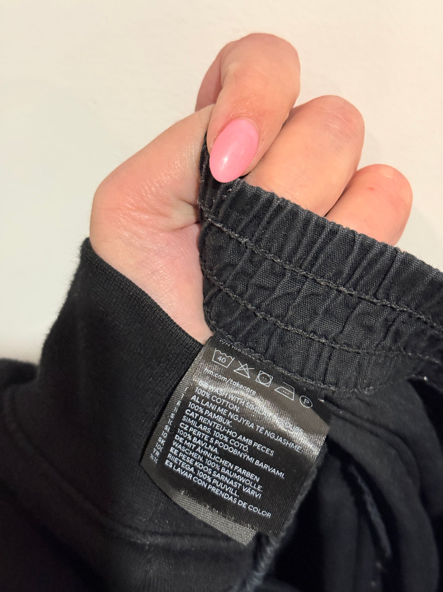 H & M Divided Parachute Cargo Pants Size 40