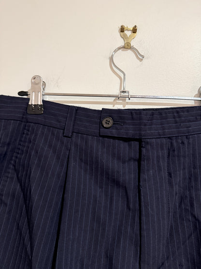 Dormeuil Pinstripe Pants Size Waist 80cm