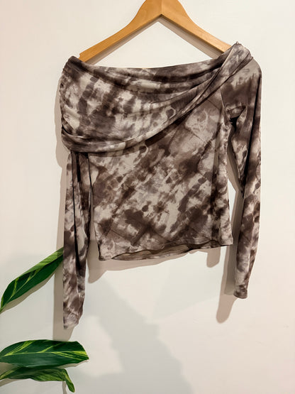 Glassons Off-the-shoulder Long Sleeve Top Size M