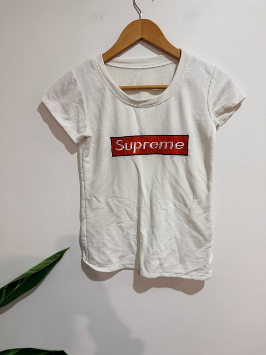 Brand Unknown Supreme Box Logo T-shirt Size U/Arm to U/Arm 40cm