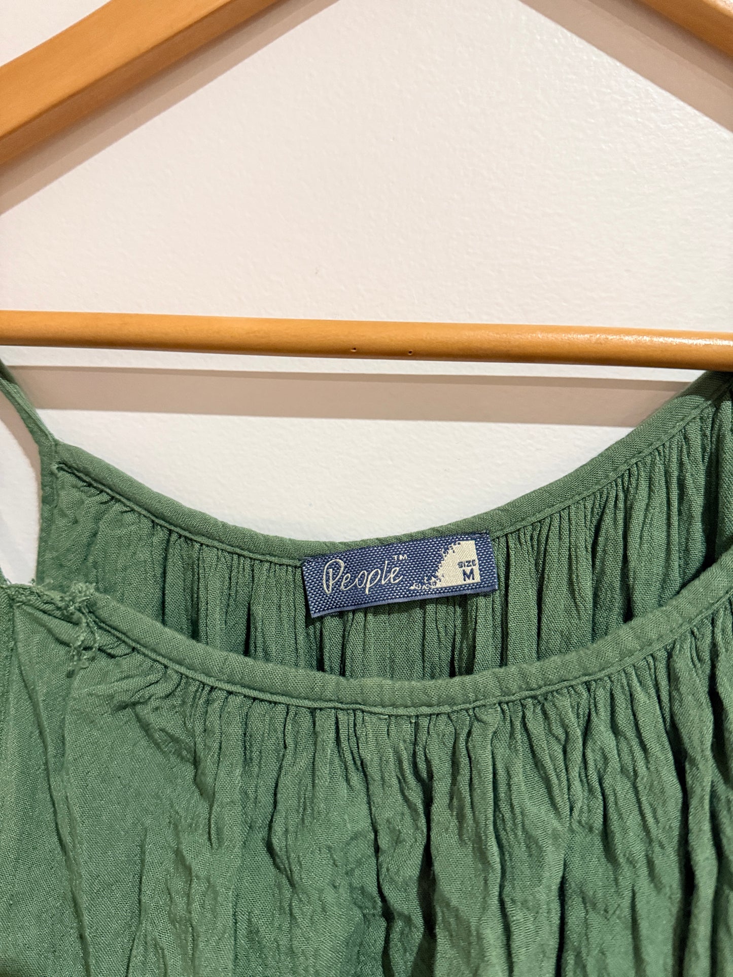 People Challis Mini Dress Size M