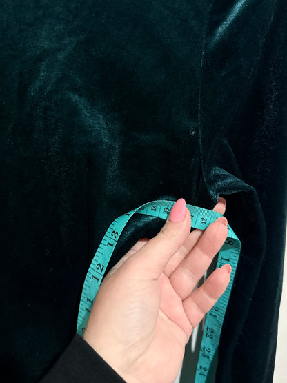 Velvet Mini Dress Size U/Arm to U/Arm 42cm