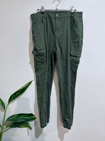 H & H Cargo Jogger Pants Size 12