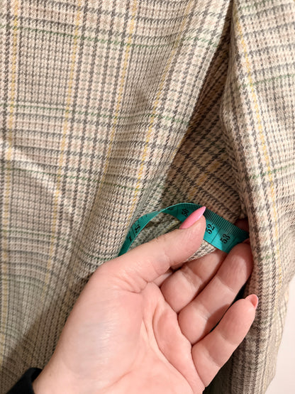 Selon Menswear Plaid Blazer Size 48 | 180/96A | U/Arm to U/Arm 53cm