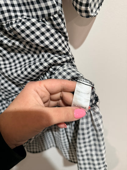 Glassons Gingham Smock Dress Size 8