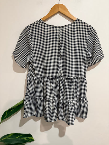 Glassons Gingham Smock Dress Size 8