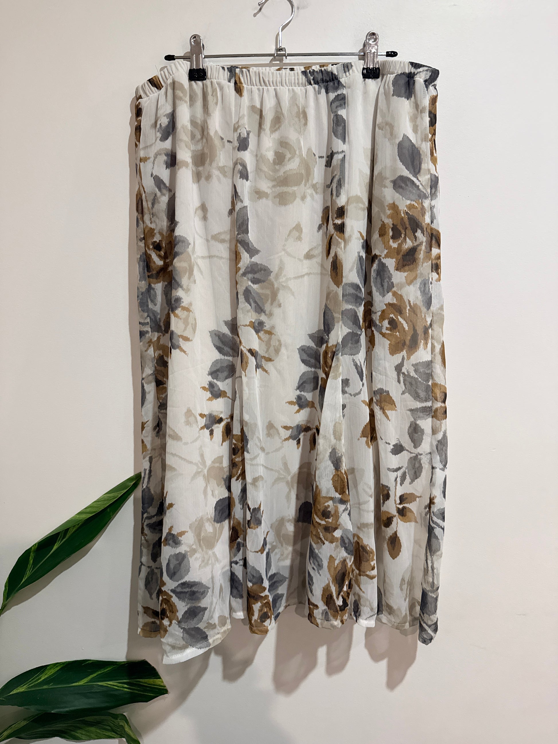 Millers Floral Maxi Skirt Size 16