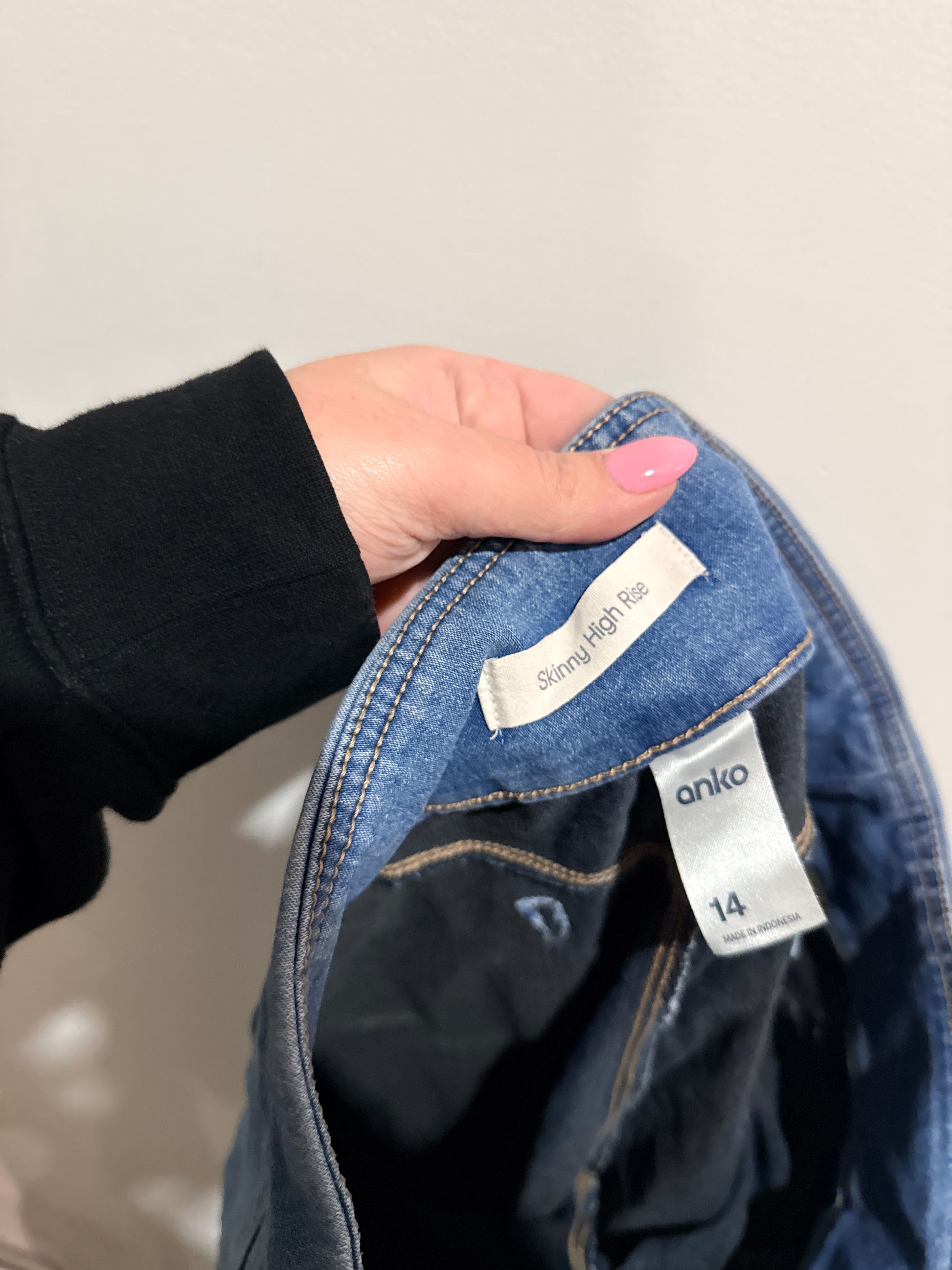 Anko Denim Jeggings Size 14