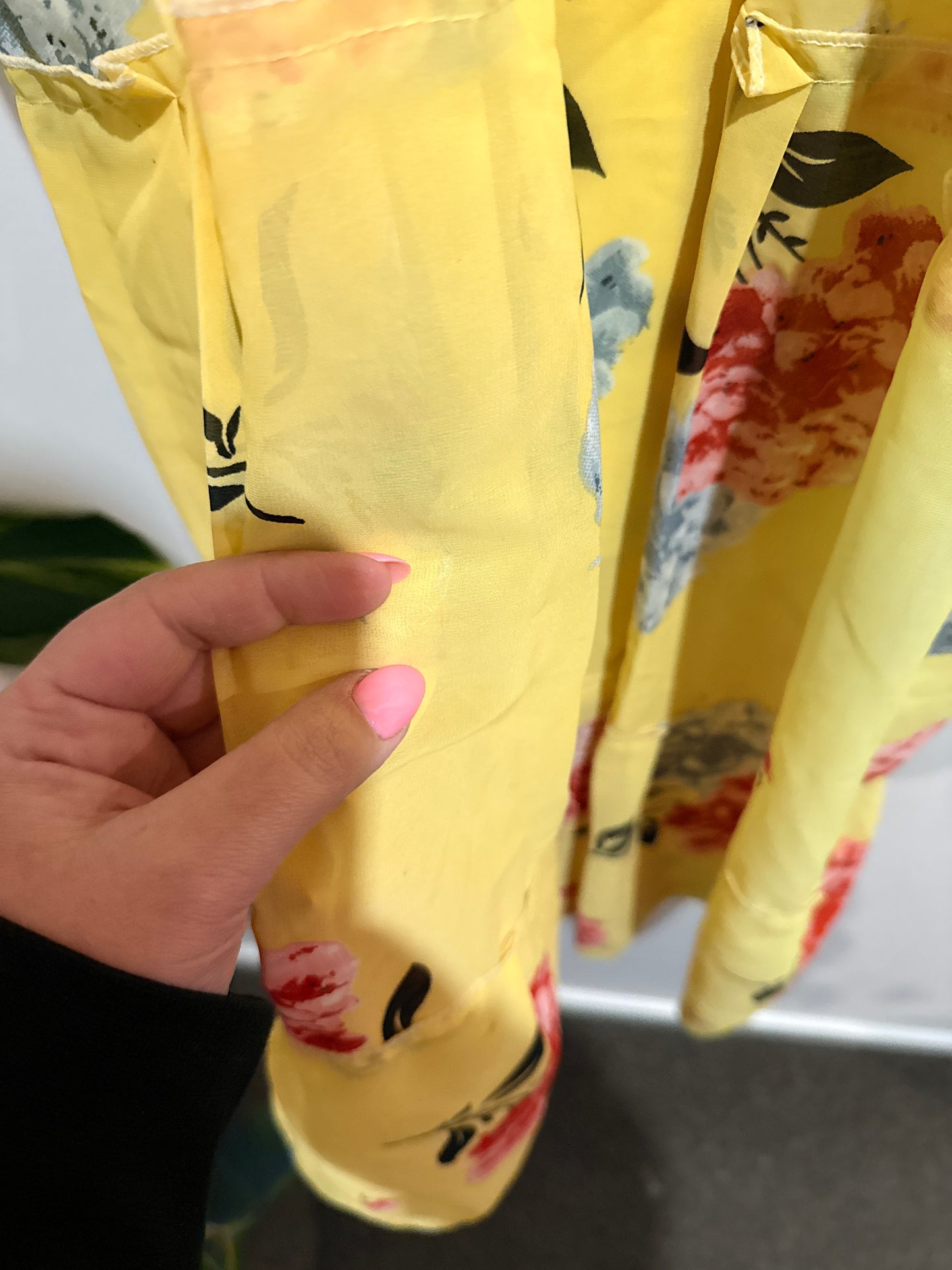 Floral Maxi Dress Size U/Arm to U/Arm 45cm