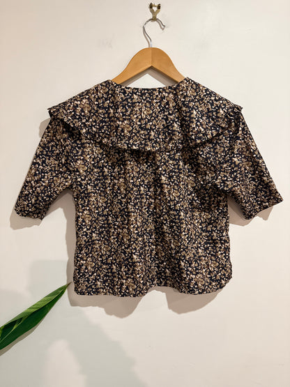 Encore Ditsy Floral Print Shirt Size S