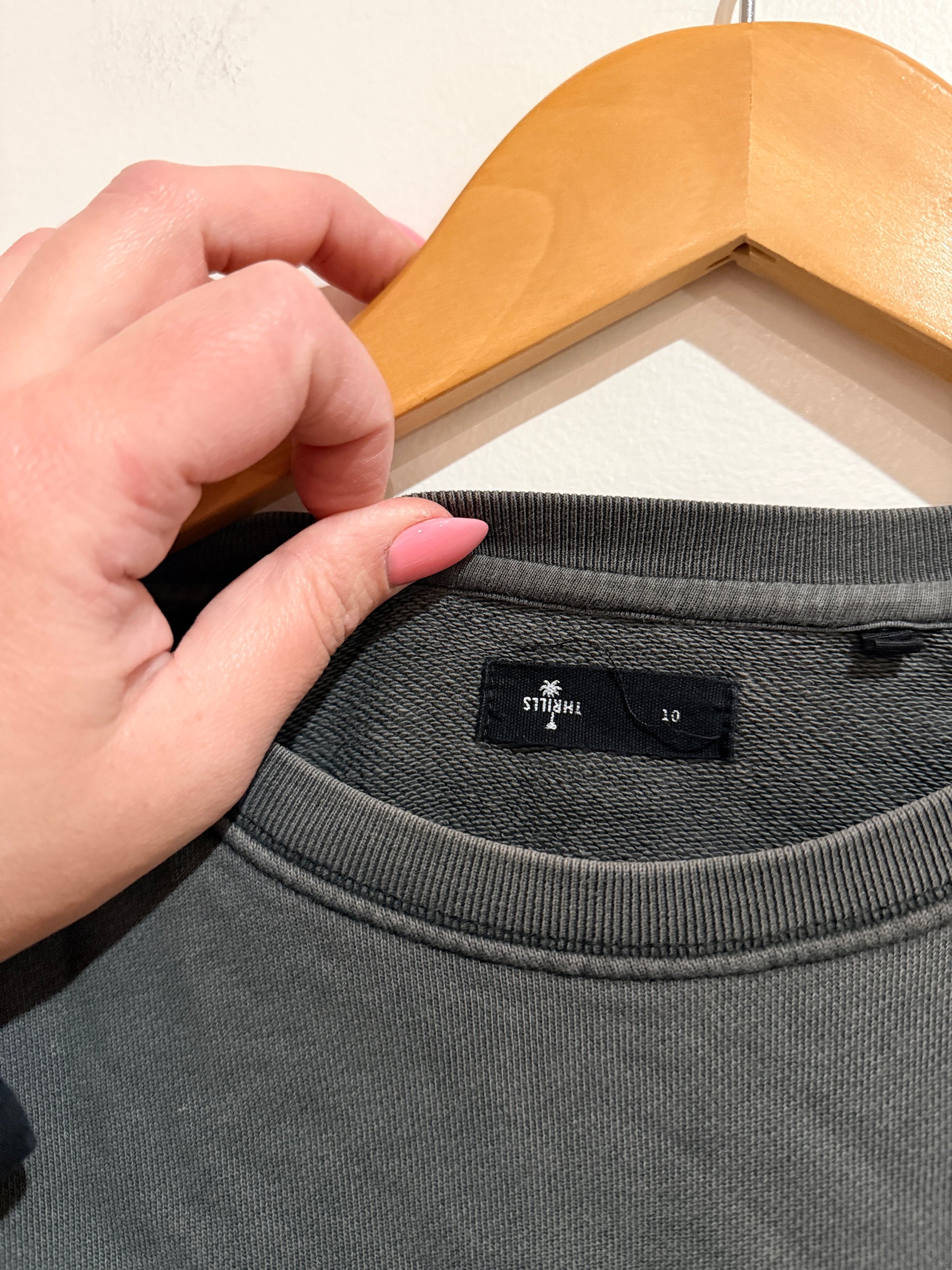 Thrills Crewneck Sweatshirt Size 10