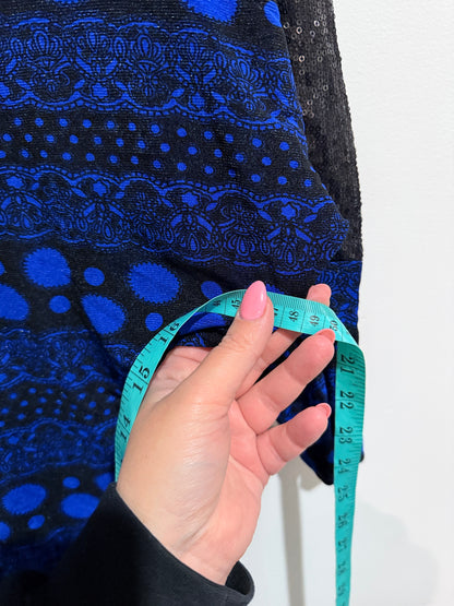 Kat-e Geometric Dot Knit Top Size U/Arm to U/Arm 49cm