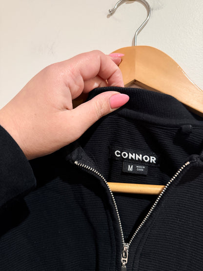 Connor Knit Quarter-zip Polo Shirt Size M