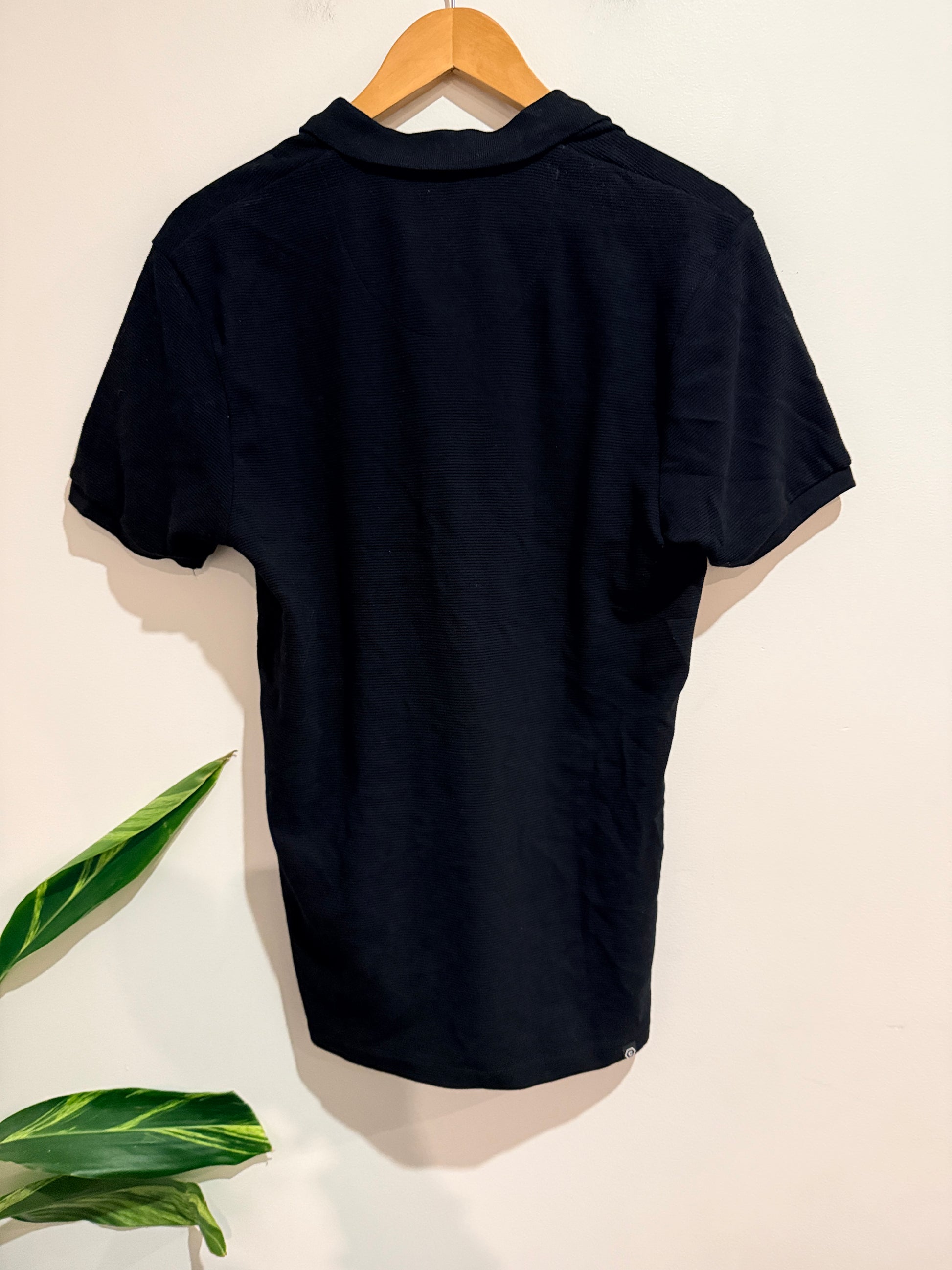 Connor Knit Quarter-zip Polo Shirt Size M
