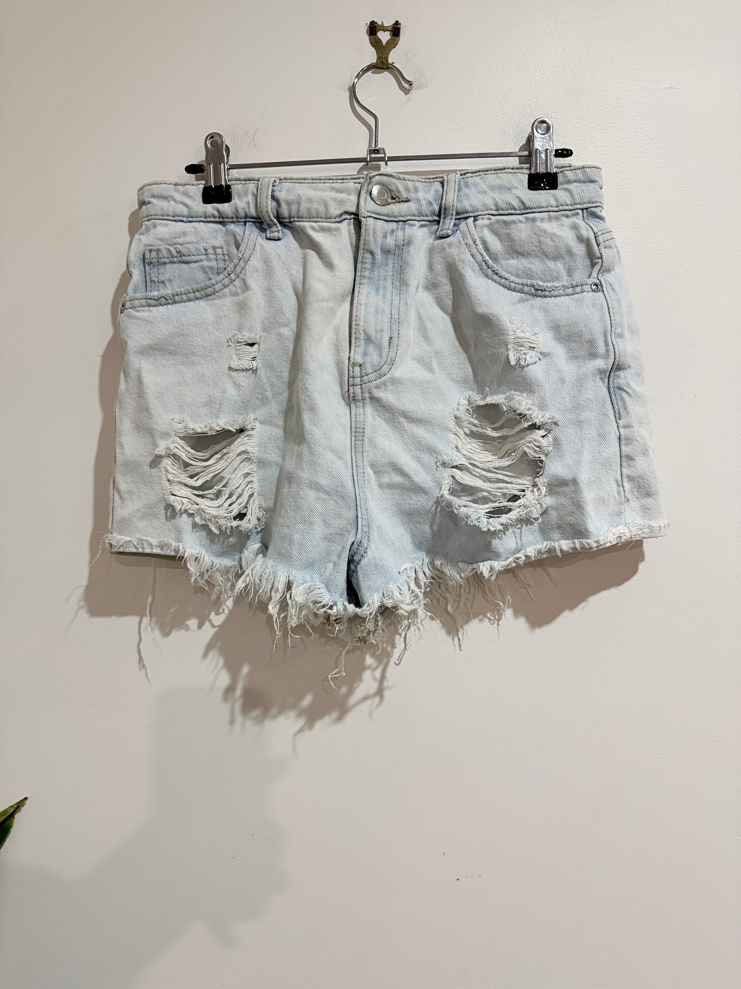 Jay Jays Distressed Denim Shorts Size 10