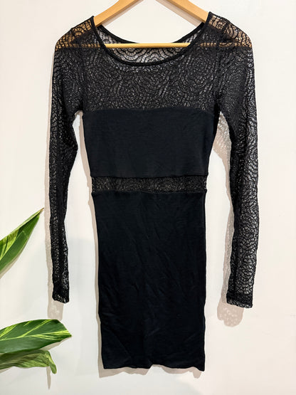 Kookai Bodycon Mini Dress Size U/Arm to U/Arm 35cm