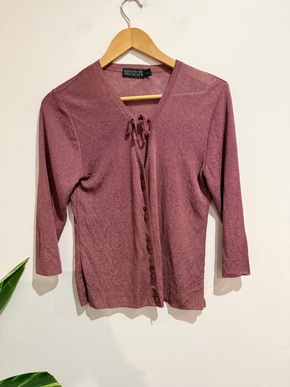 Kissed By The Moon Bolero Sweater Size 14