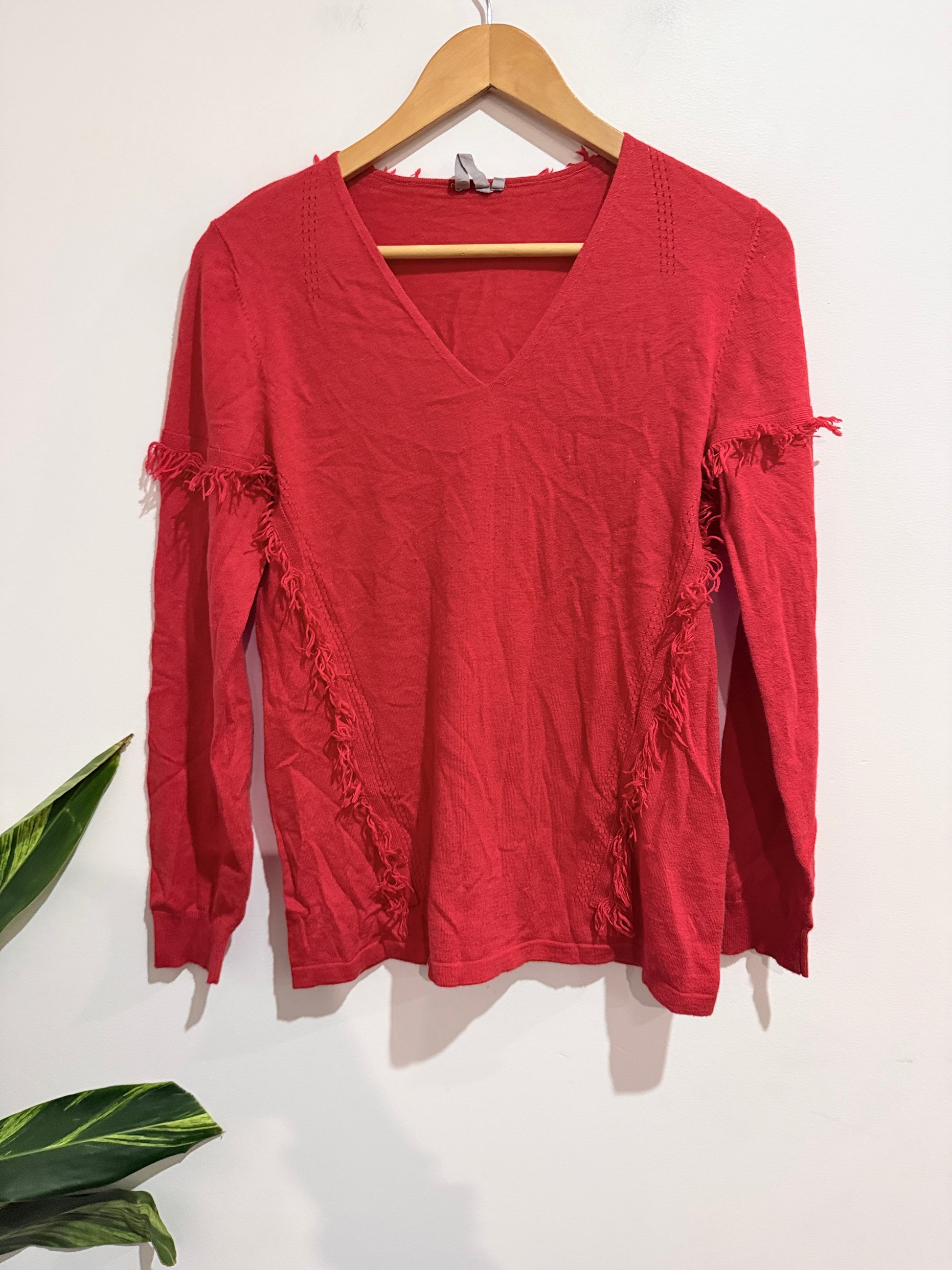 Madly Sweetly V-neck Sweater Size 10