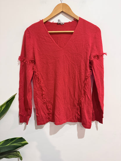 Madly Sweetly V-neck Sweater Size 10