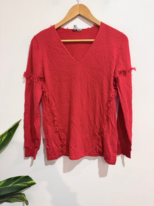Madly Sweetly V-neck Sweater Size 10