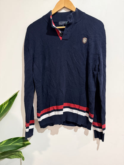 Sir Raymond Tailor Mock Neck Sweater Size L