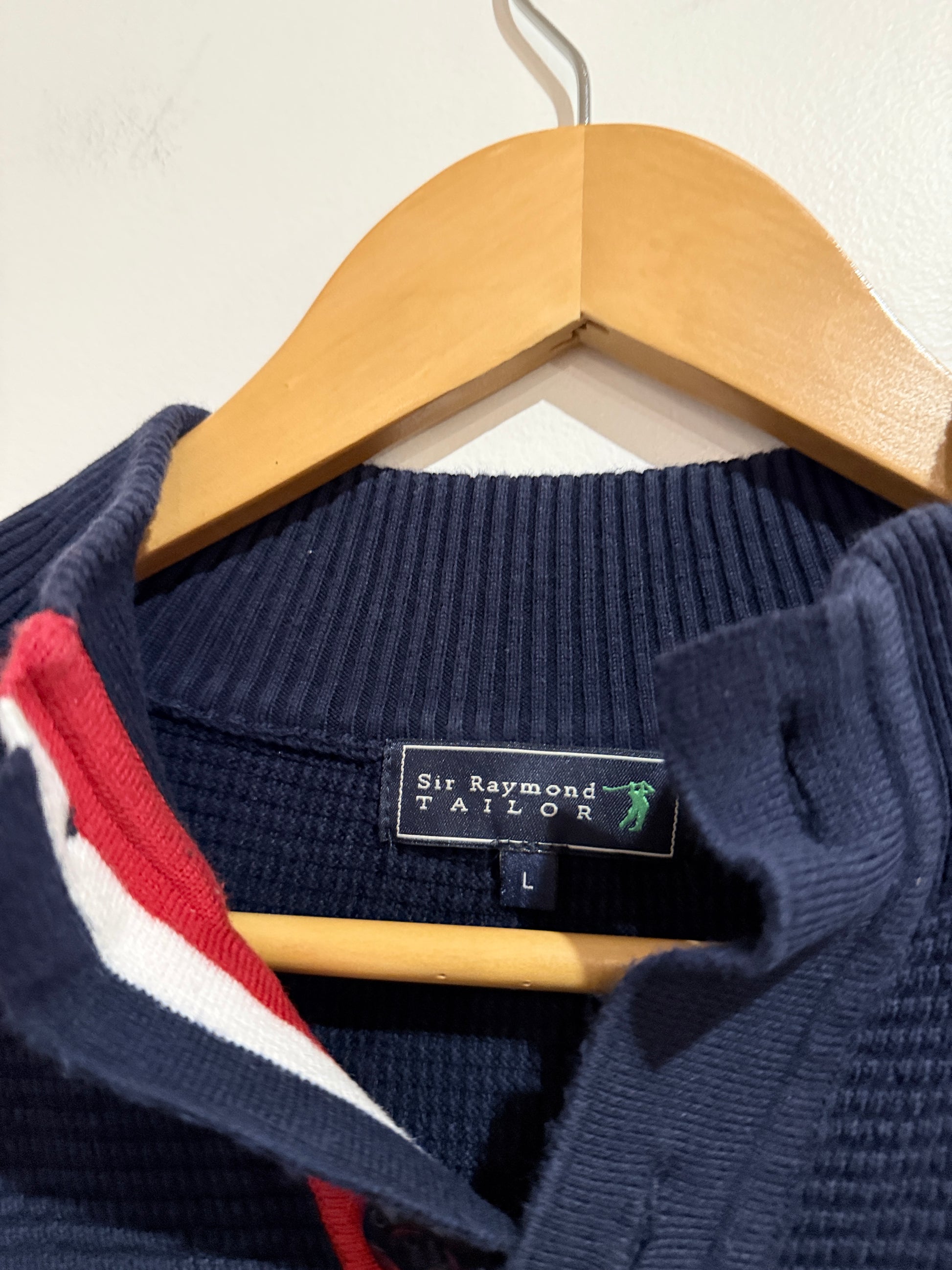 Sir Raymond Tailor Mock Neck Sweater Size L