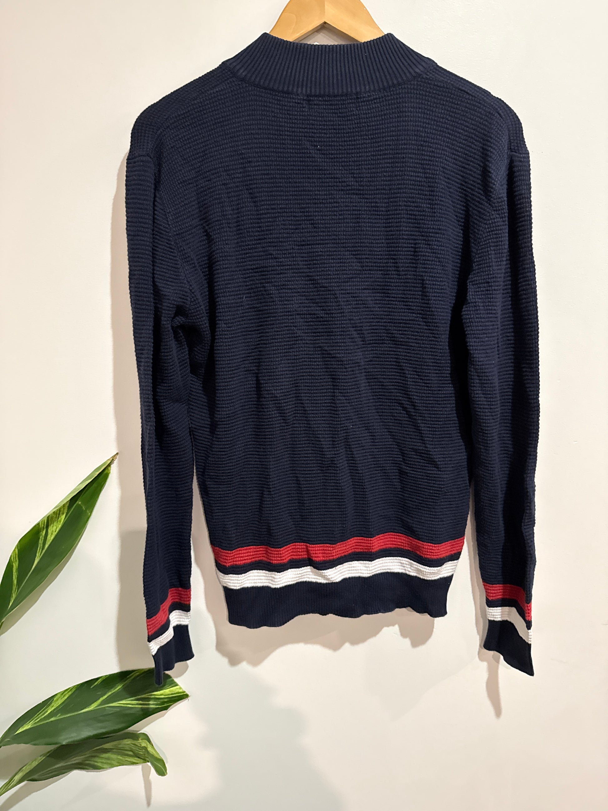 Sir Raymond Tailor Mock Neck Sweater Size L
