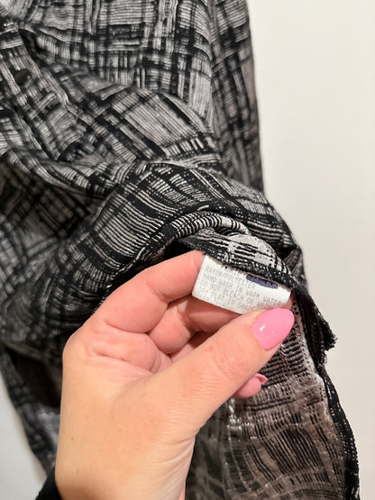 To-a-t Textured Check Top Size 12
