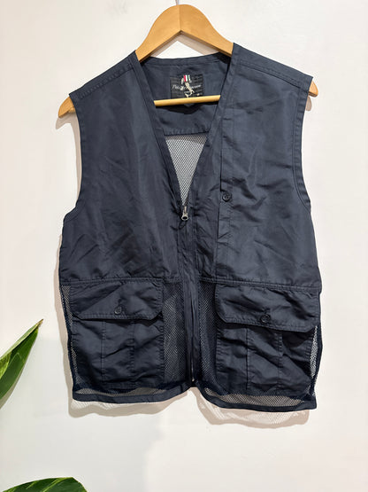 Patrizio Francesca Multi-pocket Utility Vest Size M | U/Arm to U/Arm 54cm