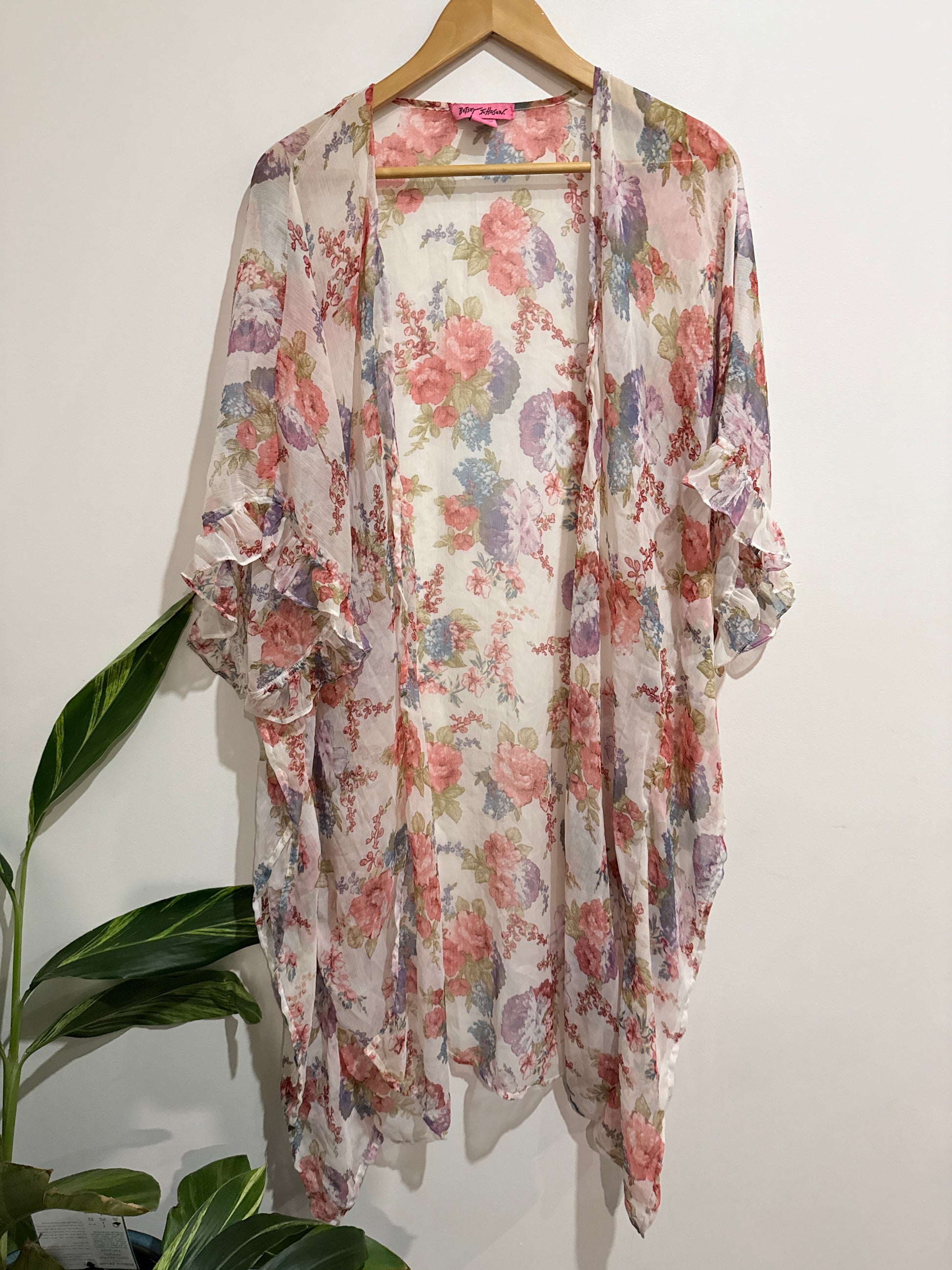Betsey Johnson Duster Kimono