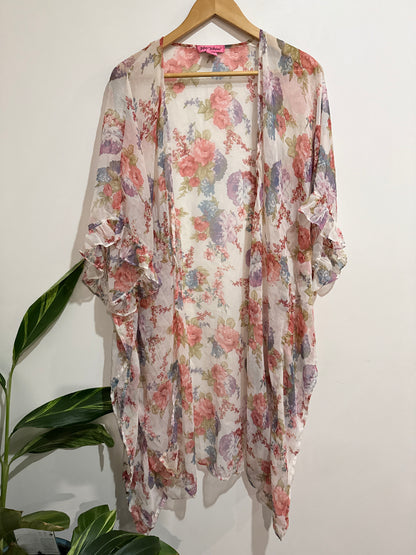 Betsey Johnson Duster Kimono