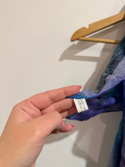Hand-dyed Silk Scarf