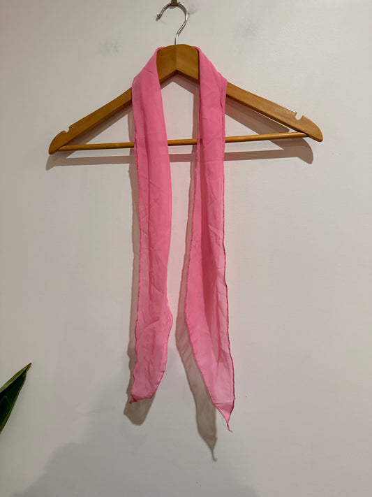 Sheer Chiffon Scarf