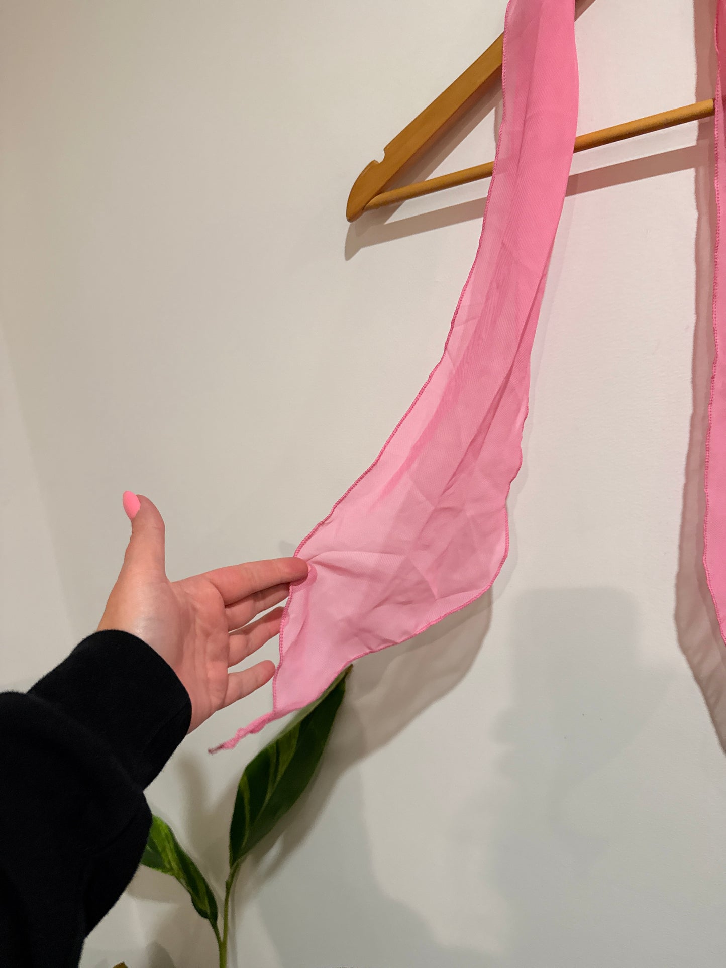 Sheer Chiffon Scarf