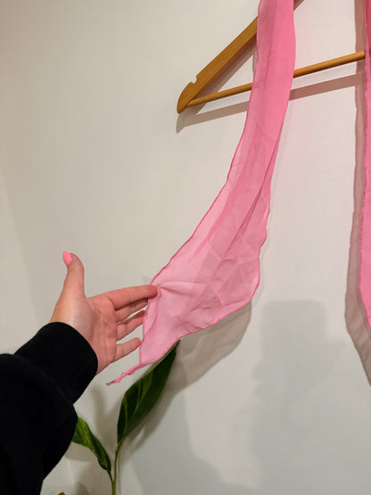 Sheer Chiffon Scarf