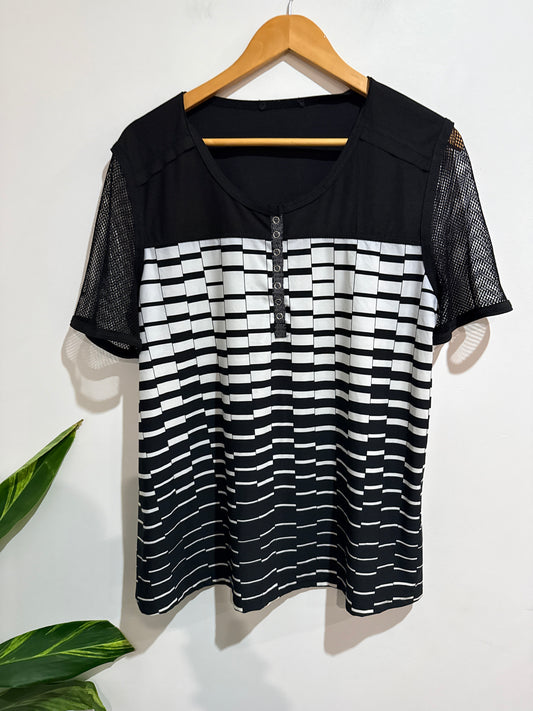 Brand Unknown Short-sleeve Top Size U/Arm to U/Arm 52cm
