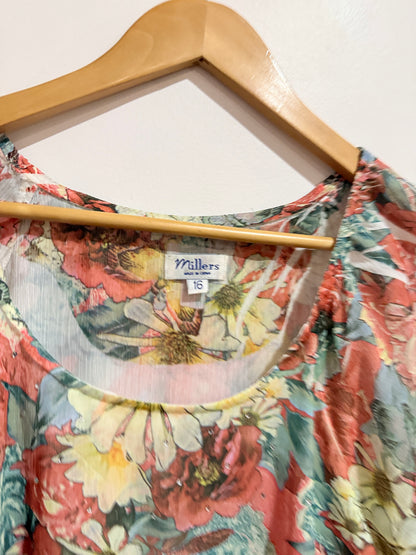 Millers Bohemian-style Top Size 16