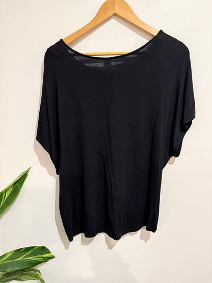 Now Contrast Lace Panels Top Size 16