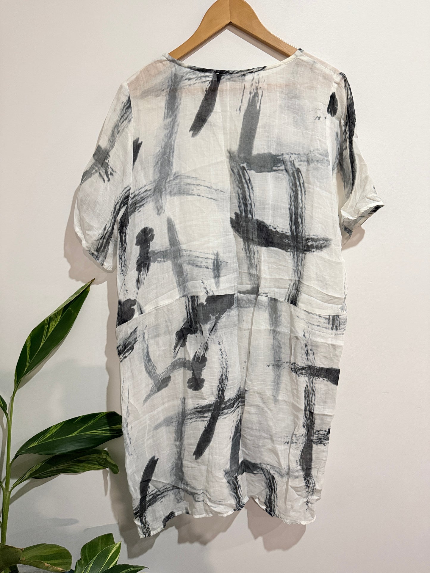 Bittermoon Oversized Tunic Dress Size 14