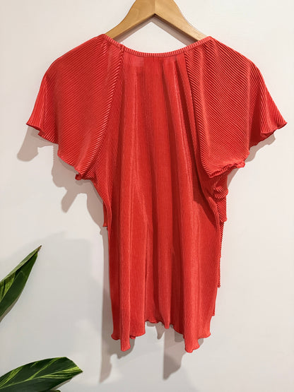 Millers Ruffle Front Shirt Size 16