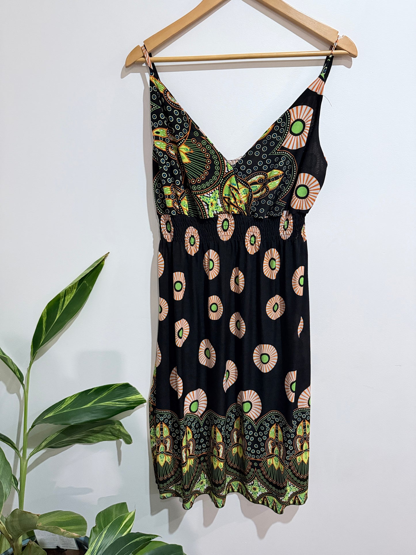 Esther Multi-coloured Maxi Dress Size M/L