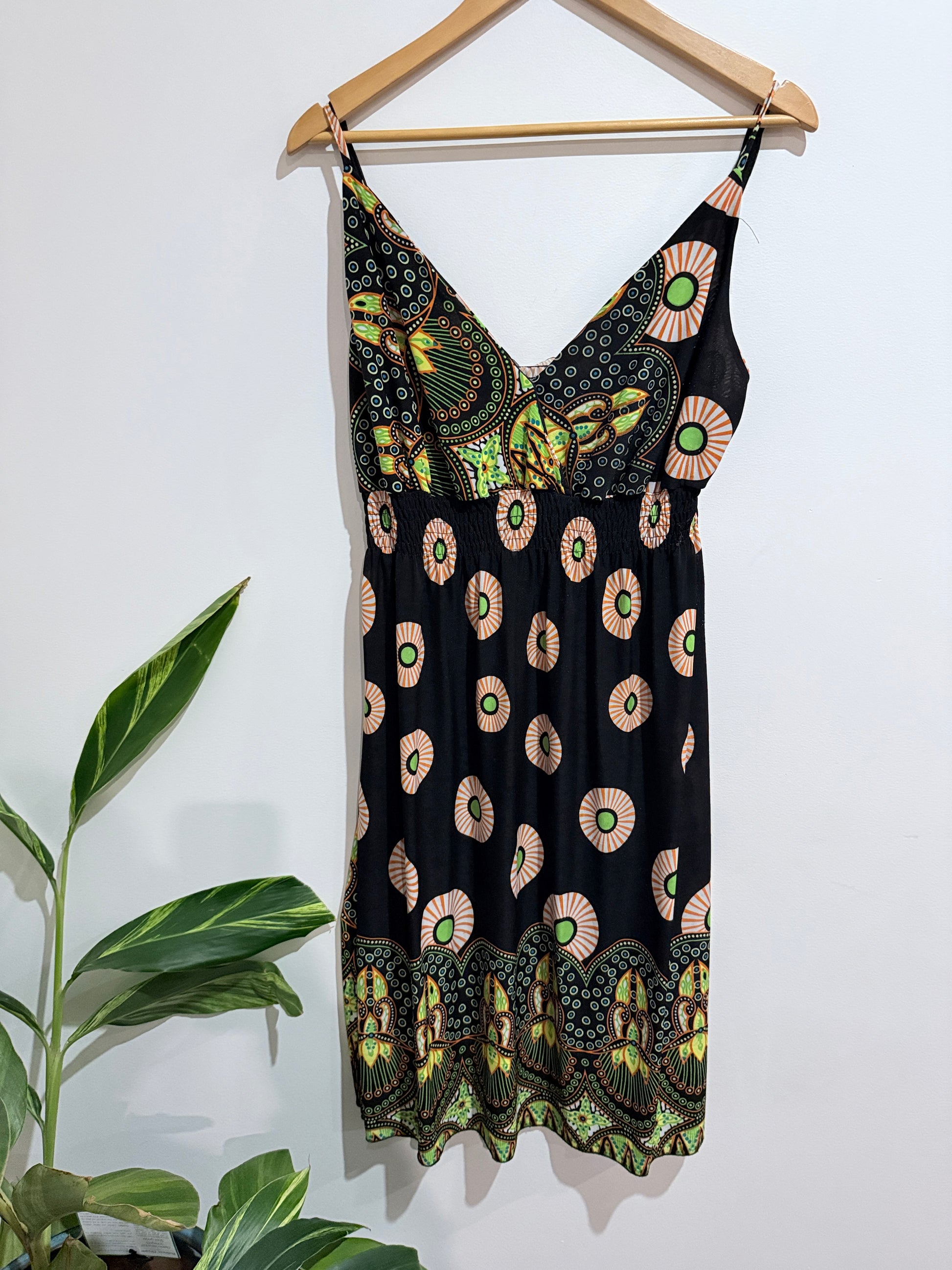 Esther Multi-coloured Maxi Dress Size M/L
