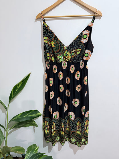 Esther Multi-coloured Maxi Dress Size M/L