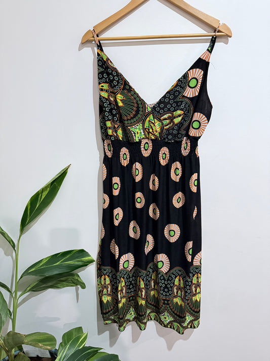 Esther Multi-coloured Maxi Dress Size M/L