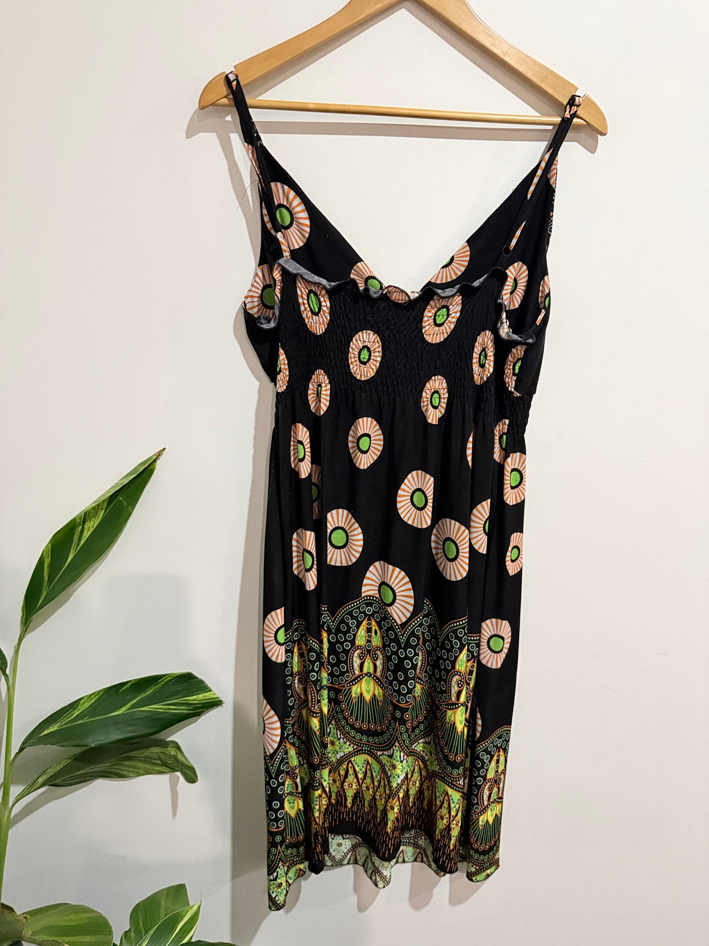 Esther Multi-coloured Maxi Dress Size M/L