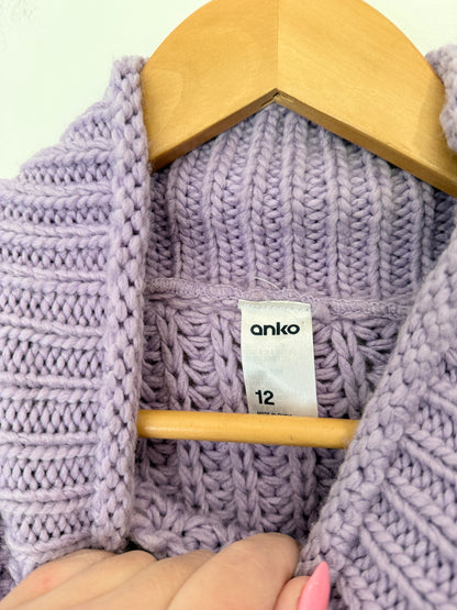 Anko Chunky Knit Sweater Size 12