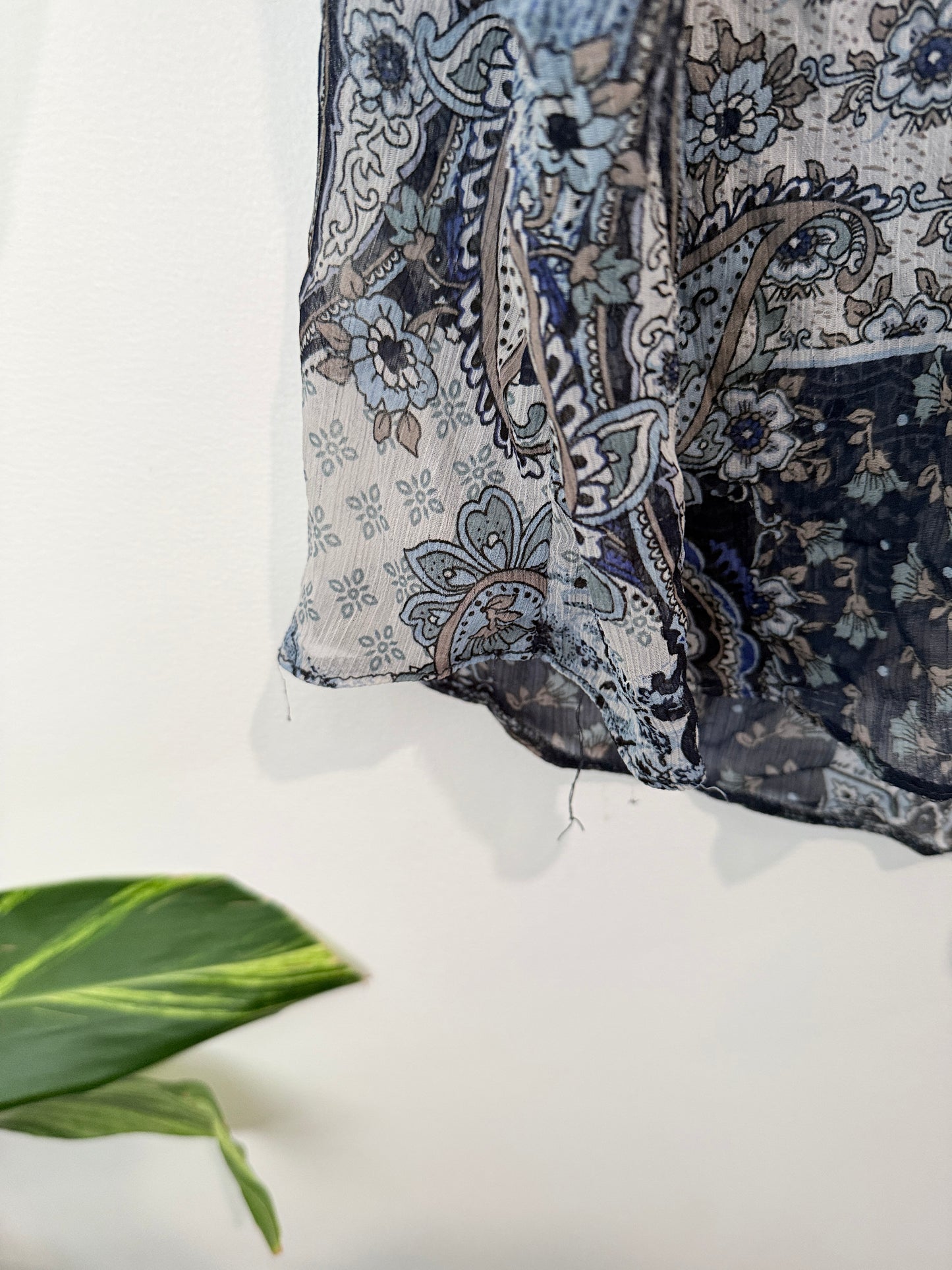 Miladys Patchwork Paisley Print Shirt Size 16/40