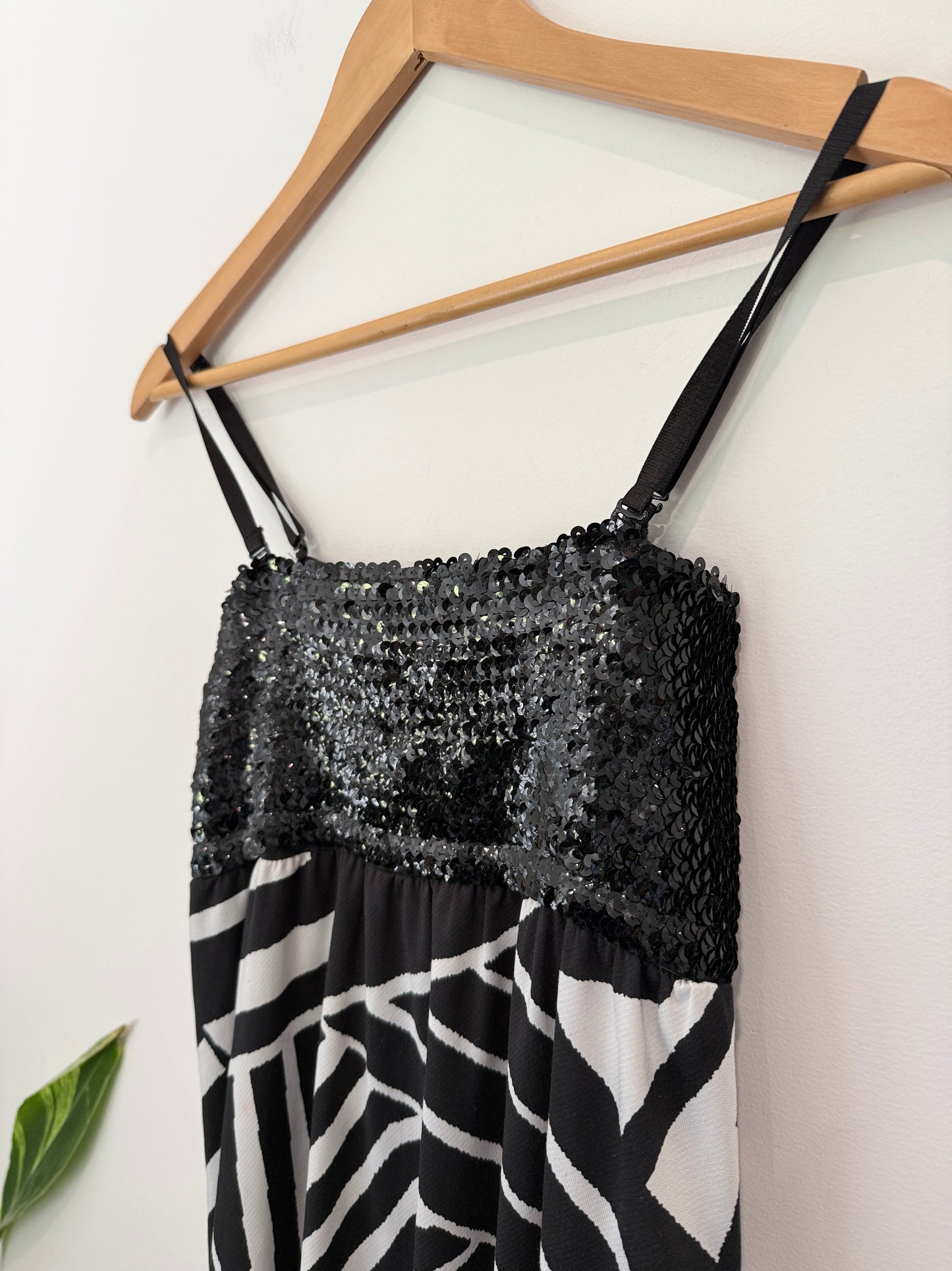 Gham Yee Ghoon Zebra Print Dress
