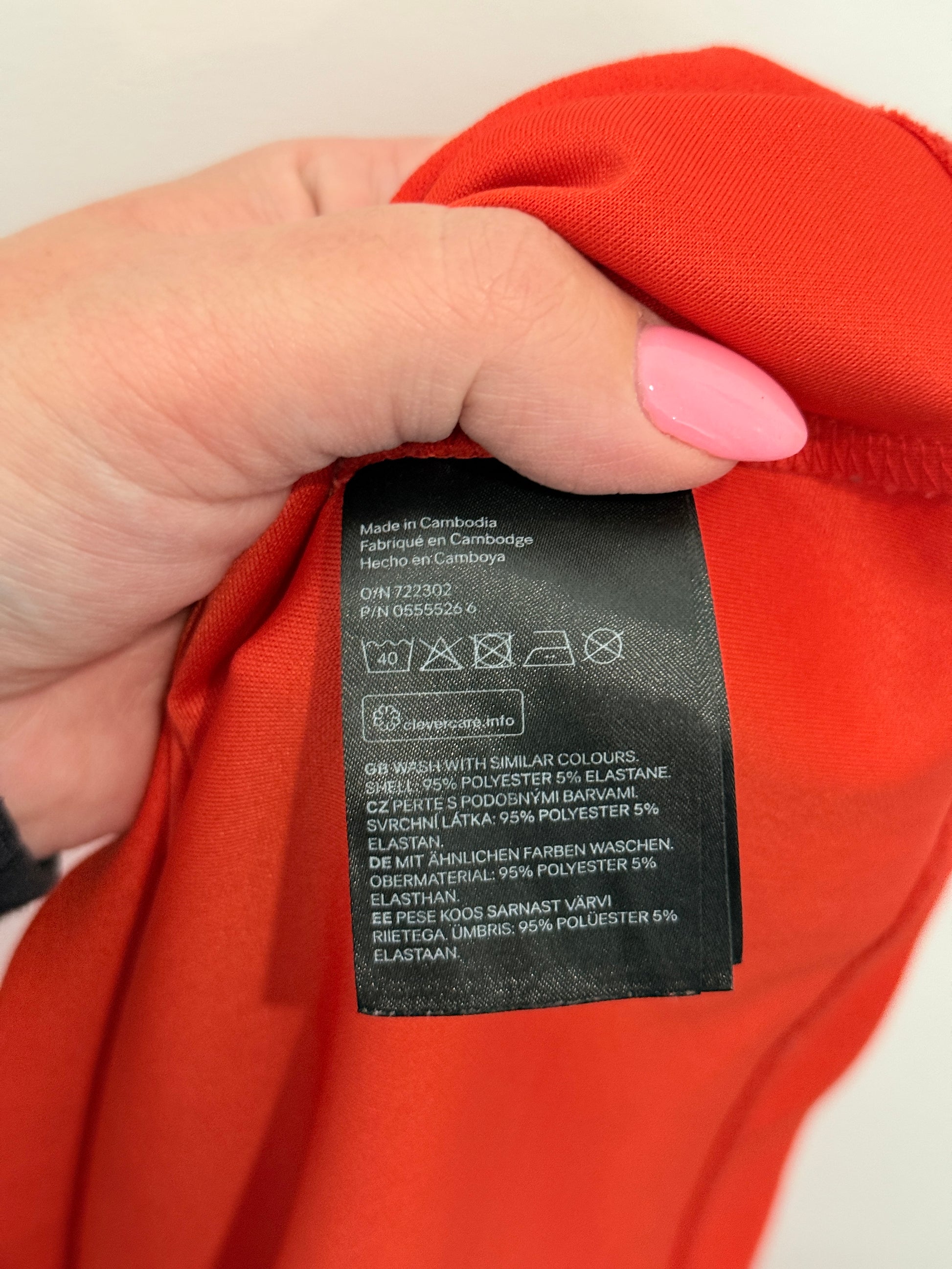 H & M Long-sleeve Turtleneck Top Size XL