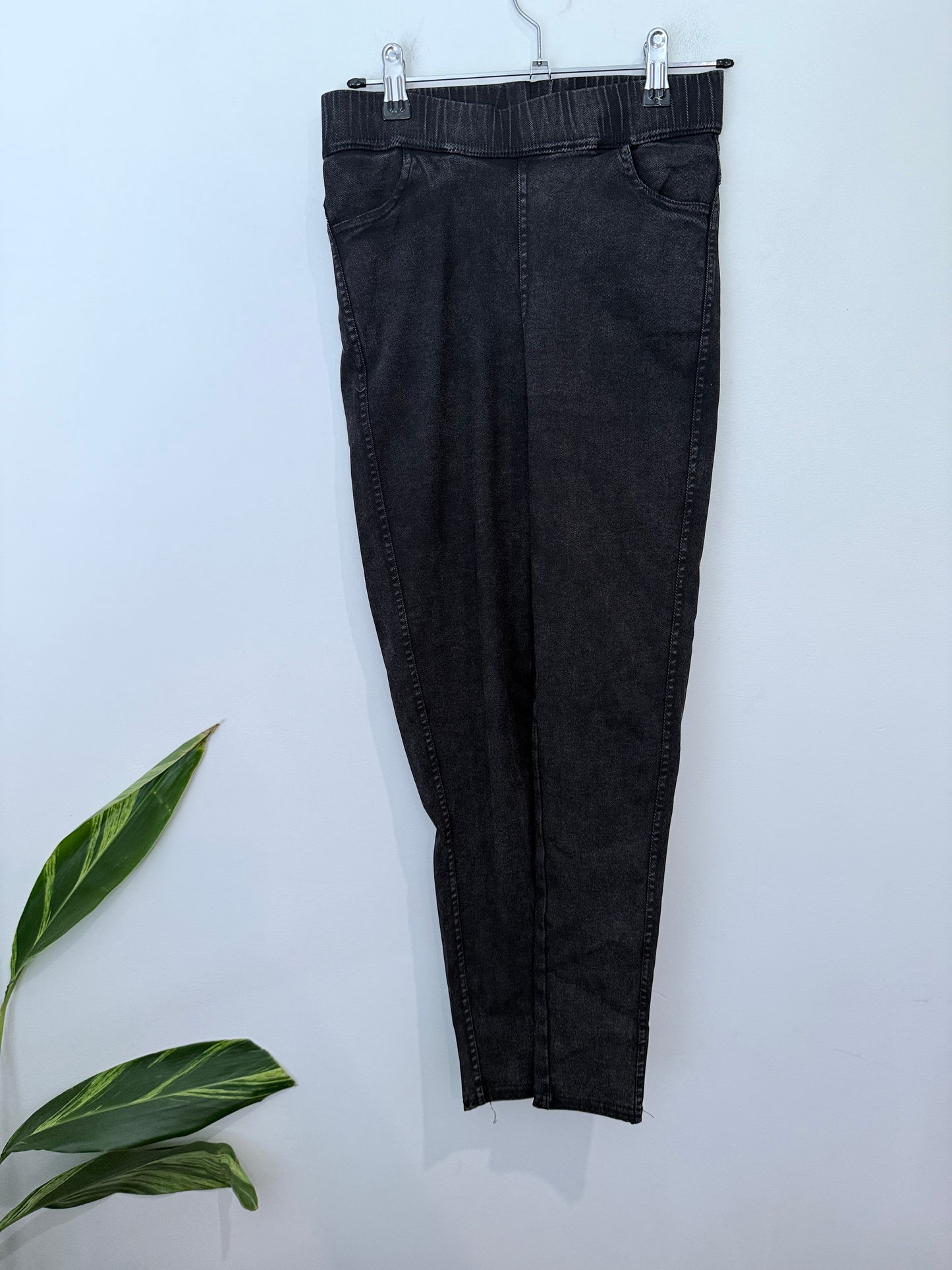 Brand Unknown Denim Leggings Size L | Waist 66cm